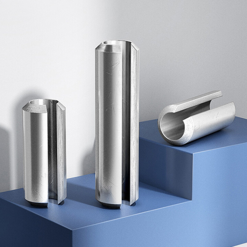 304不锈钢弹性销GB879圆柱销定位销钉开口销弹簧插销钉M1.5M3-M12