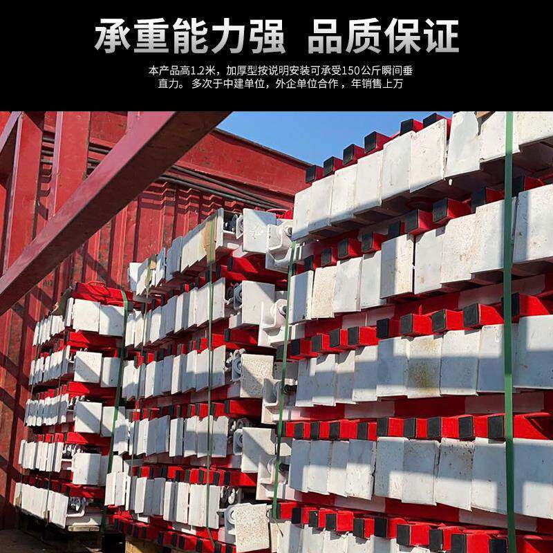 kt钢结构绳立架QBN构 钢结生命线支架 螺栓固支定防坠落杆立
