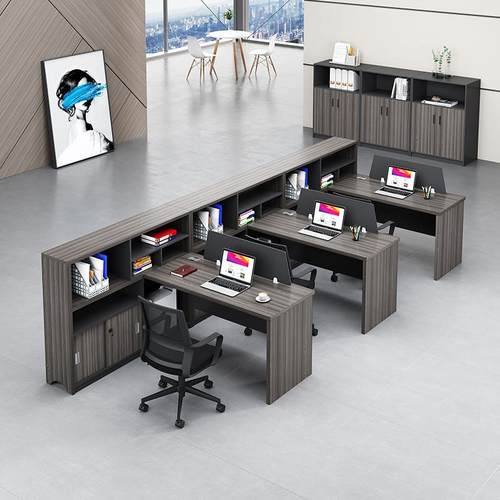 隔公屏风职员桌办桌HZ-Z04椅组合简约公现代公司员工办公卡位桌办