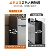 C36容量多功能收纳置物一体靠带抽 用门口过道简大JX 墙鞋 约架家鞋