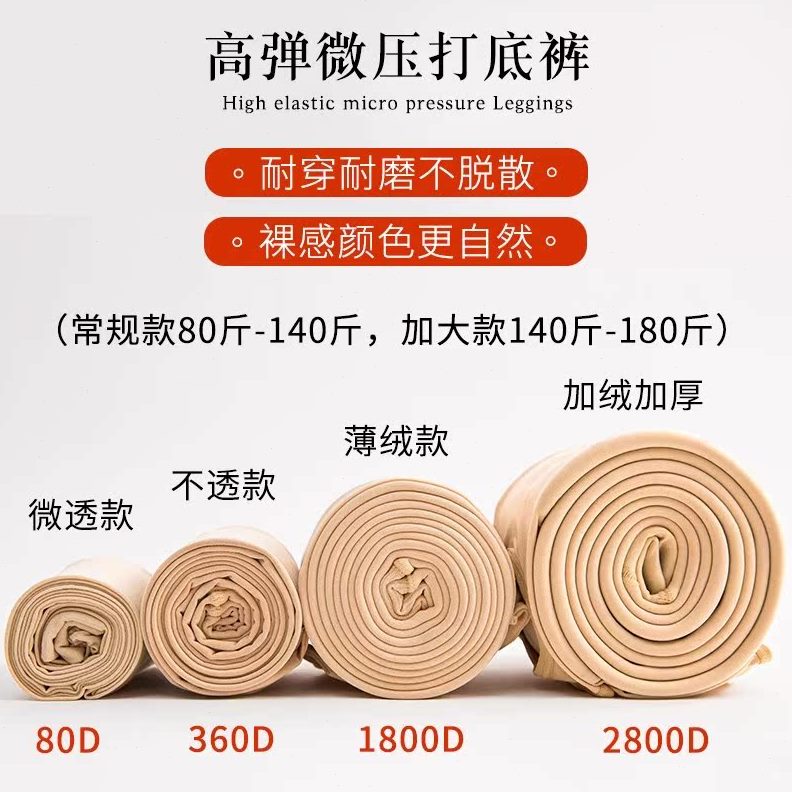 丝袜女款春新春秋连裤袜肉色自然色打底自然高入显弹光腿神器加绒