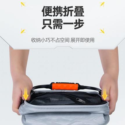 可折叠打大号鱼钓鱼装水桶野钓带盖便携水桶户外活鱼桶多功能鱼箱