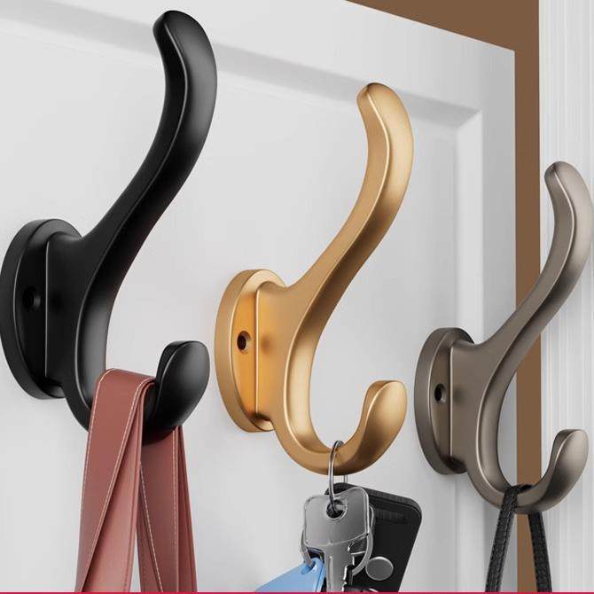 挂衣钩打孔固定进门玄关鞋柜衣架衣柜壁挂墙壁门后衣帽钩衣服挂钩,收纳整理,挂钩/粘钩,淘宝优惠券,粉丝福利购,淘宝优惠卷