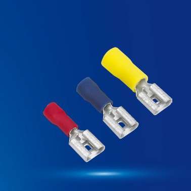 冷压端子  FDD(FDN)系列插簧形母预绝缘端头FDN1 FDN2 FDN5-250