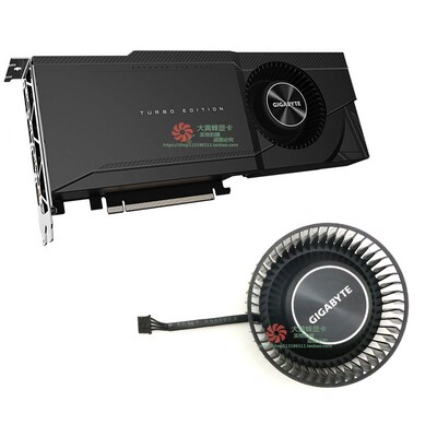 技嘉RTX3090 3080ti 3080 TURBO公版涡轮显卡风扇PLB08025B12HH