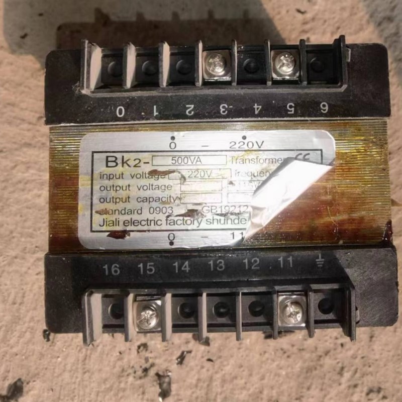 全新BK2-500VA变压器 控制柜变压器 电子元器件 铜线圈400VA 定做