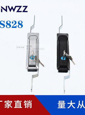 厂家直销MS828连杆锁天地拉杆锁 高低压开关电柜门锁 MS460连杆锁