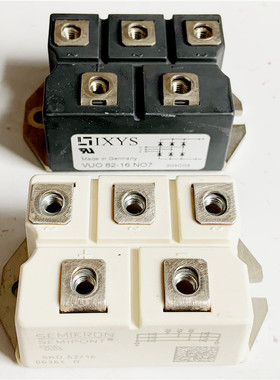 SKD82/16/14整流桥原装拆机14-12N07模块整流器二极管VUO82-16N07