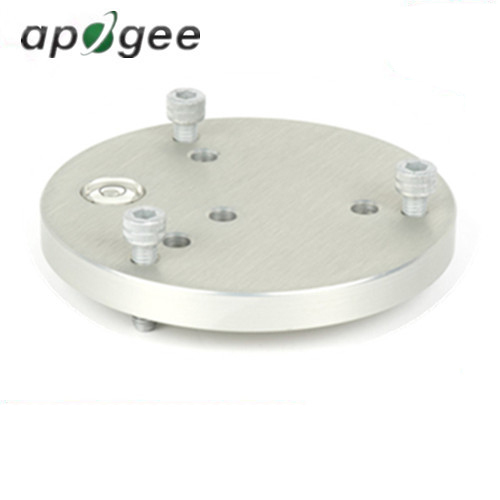 AL-100辐射探头调平底座带水平泡不锈钢制调平螺丝