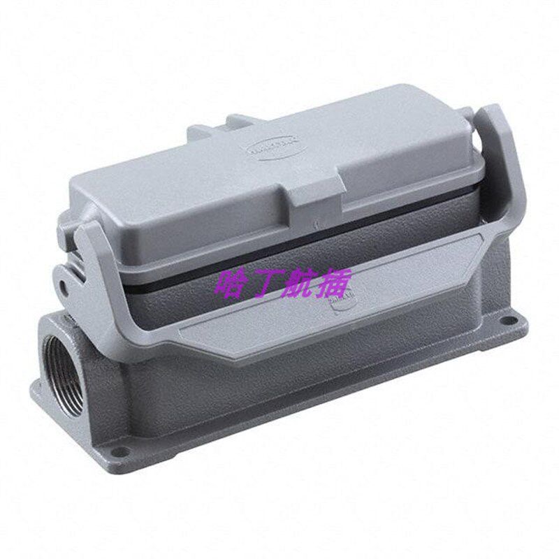 HARTING 哈丁重载连接器 19300241296   24芯封底接线盒 2M25底座