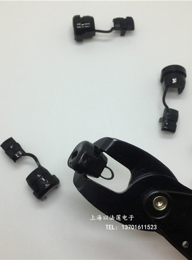 电源线扣尼龙阻燃4N-4线夹5N-4护线圈6N-4黑色尼龙线夹