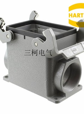 09200320271   哈丁HARTING重载连接器封底底座下壳侧出线 PG29