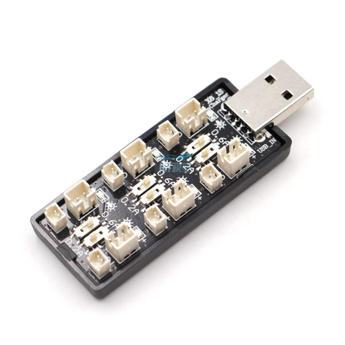 1S 1托6路LIPO HV4.35V高压锂电池充电器PH 1.25 2.0航模无人机用
