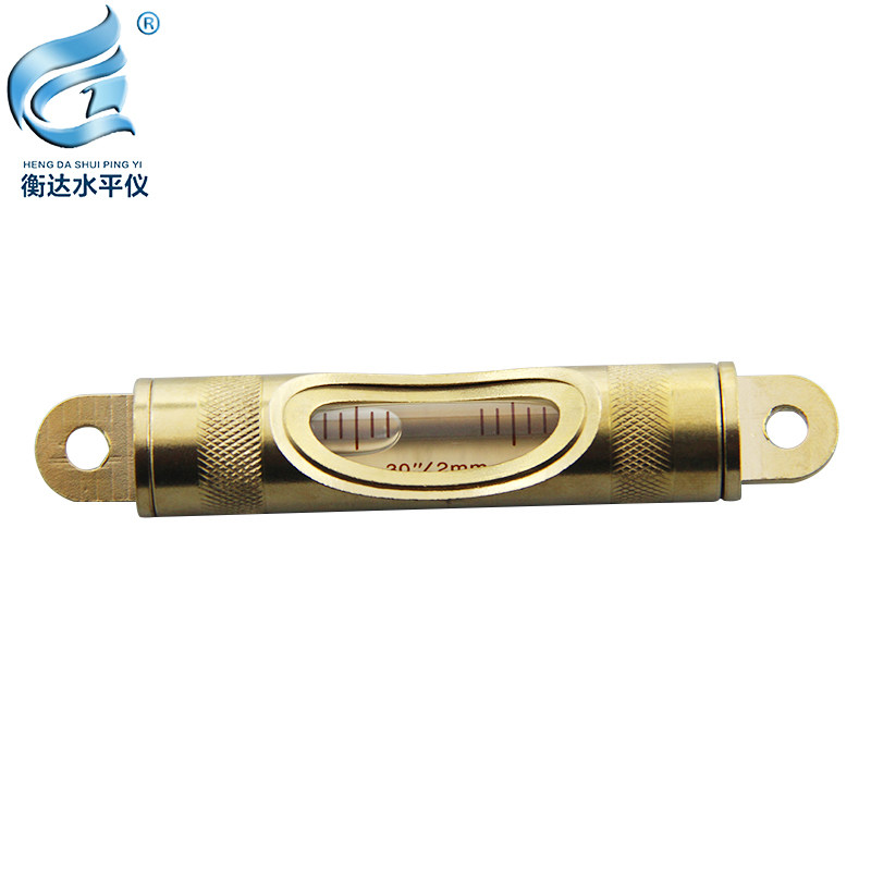 条式水平仪水平气泡水准泡纯铜水平尺水准器条形高精度水平泡珠
