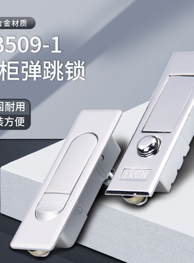 消火箱锁 消防栓箱锁 圆点按钮弹跳锁 MS503 设备门电柜门锁