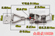 门栓式 箱扣 夹紧器 304不锈钢垂直快速夹具 90度直角可调搭扣锁扣
