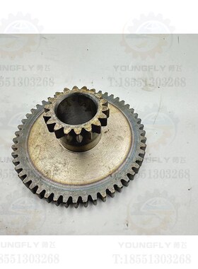 齐齐哈尔X5032A X6132A铣床18/51齿内孔26双联齿轮 5219F齿轮