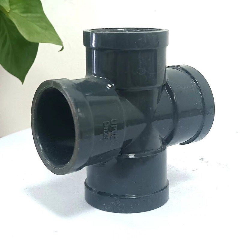 【高品质】DN15/20/25/32/4塑料管道配件 深灰色UPVC塑料四通接头,搬运/仓储/物流设备,其他起重搬运设备,淘宝优惠券,粉丝福利购,淘宝优惠卷
