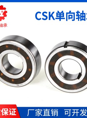 单向轴承CSK8 10 12 15 17 20 25 30 35 40 PP内外带槽
