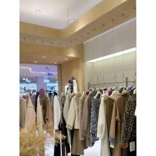 挂衣炼吊挂金色挂环服装 吊钩墙上固定挂衣架钢丝绳吊环 店橱窗顶装