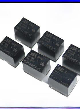 原Sra-05V 12V 24Vdc-Al-Cl T74 20A歌唱继电器4英尺5英尺