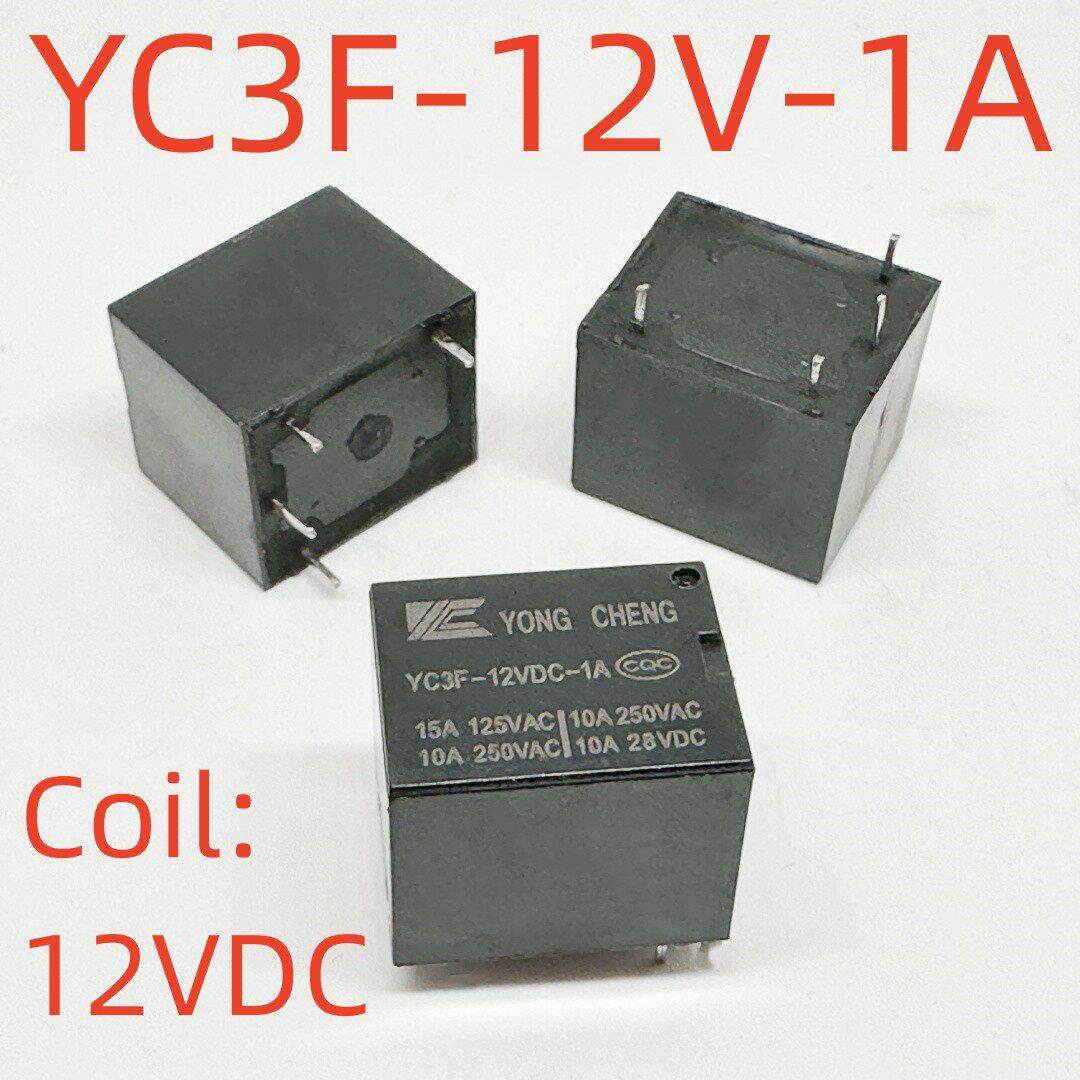 全新4脚继电器 YC3F-12VDC-1A YC3F-5VDC-1A YC3F-12VDC-S-A T73A