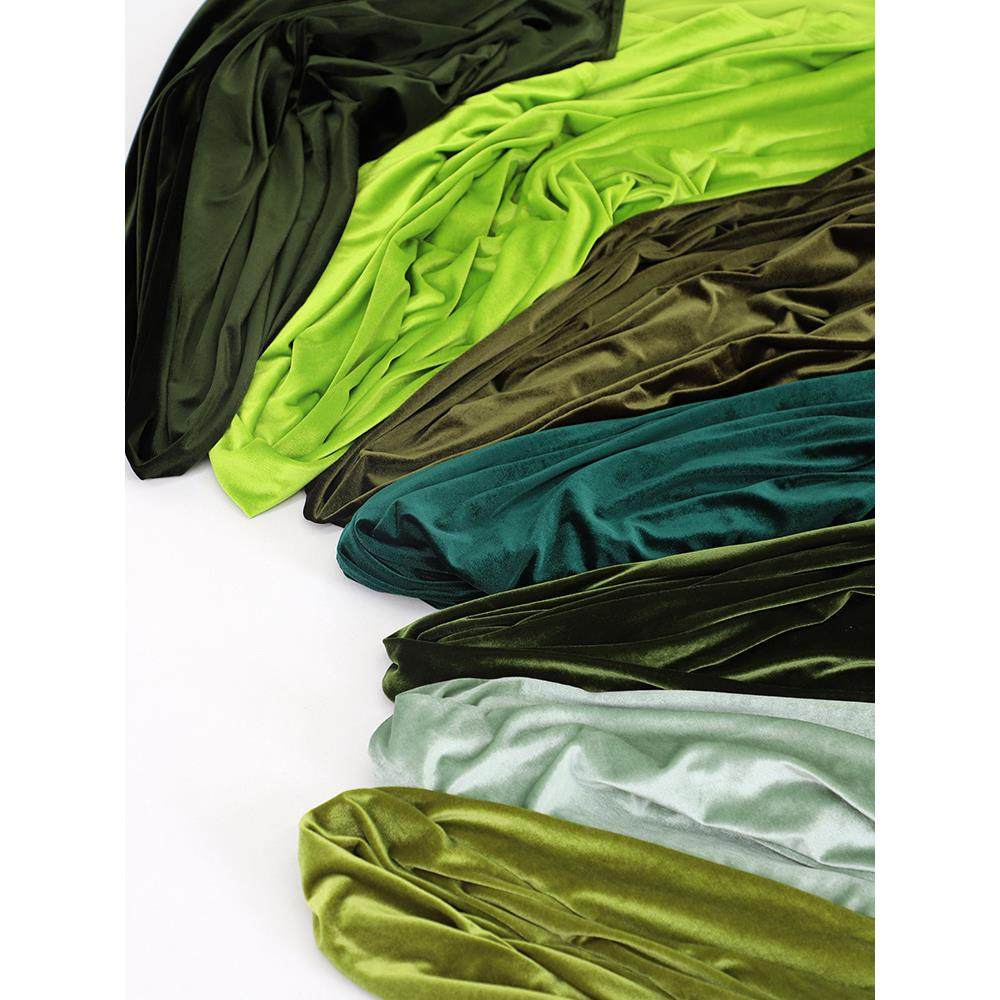 绿色绒布布料婚庆婚礼纱幔背景布置装饰布艺丝绒布吊顶布景布面料