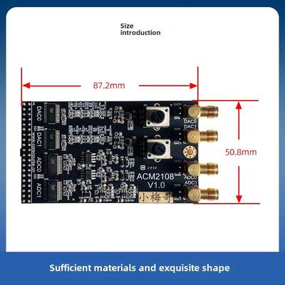 小美歌8位双通道35m高速Adc 125m Dac模块Dds数据采集Acm2108
