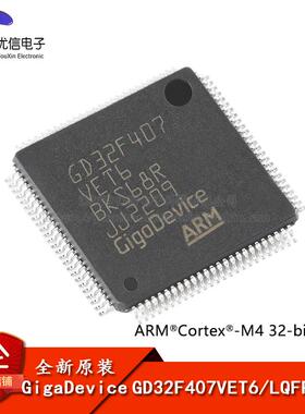 原装GD32F407VET6 LQFP-100 ARM Cortex-M4 32位微控制器-MCU芯片