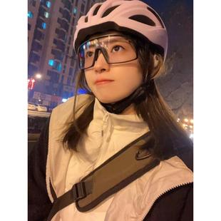 夜骑骑行眼镜自行车护目镜户外运动专业防雾眼镜防风沙防灰尘墨镜