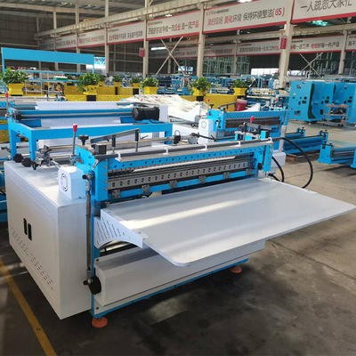 定制B1300无纺布横切机高速无纺布印花布切断自动水刺布裁切机