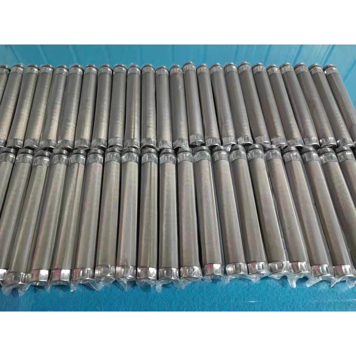 304不锈钢烛式船舶滤芯 烧结滤芯 反冲洗过滤器滤网 不锈钢烧结网