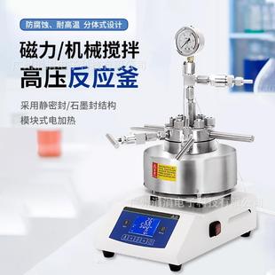 实验室磁力机械搅拌高压反应釜50 500ml防腐耐高温反应釜 250