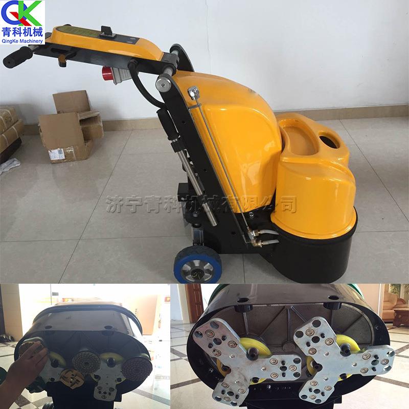 便携式固化地坪抛光机械手推式地坪研磨机旧环氧地坪翻新设备