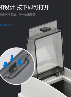 HT-5户外防水明装家用配电箱空气开关盒子防雨室外塑料小型2回路