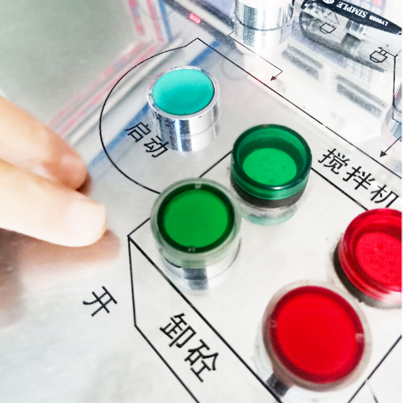 施耐德带灯按钮开关22mm自复位XB2BW33B1C自锁34B红色绿色24V220V