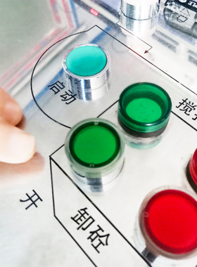 施耐德带灯按钮开关22mm自复位XB2BW33B1C自锁34B红色绿色24V220V