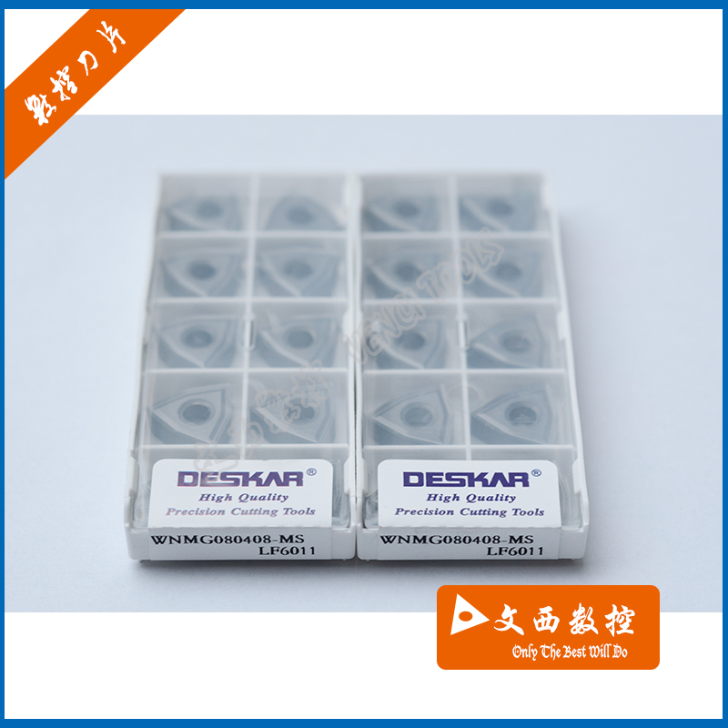 DESKAR/戴斯卡 数控车刀片WNMG080408-MS LF6011 加工钢件