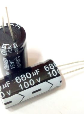 100V680UF 直插铝电解电容 680UF100V 体积16*30MM 100V/680UF