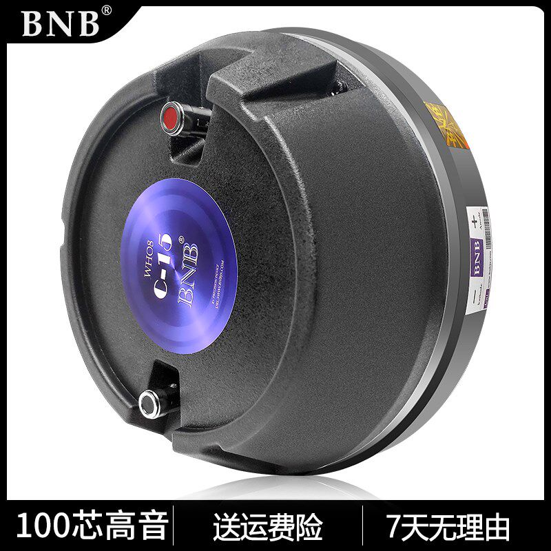 BNB舞台100芯高音驱动头号角高频扬声器15寸双18全频音箱专用