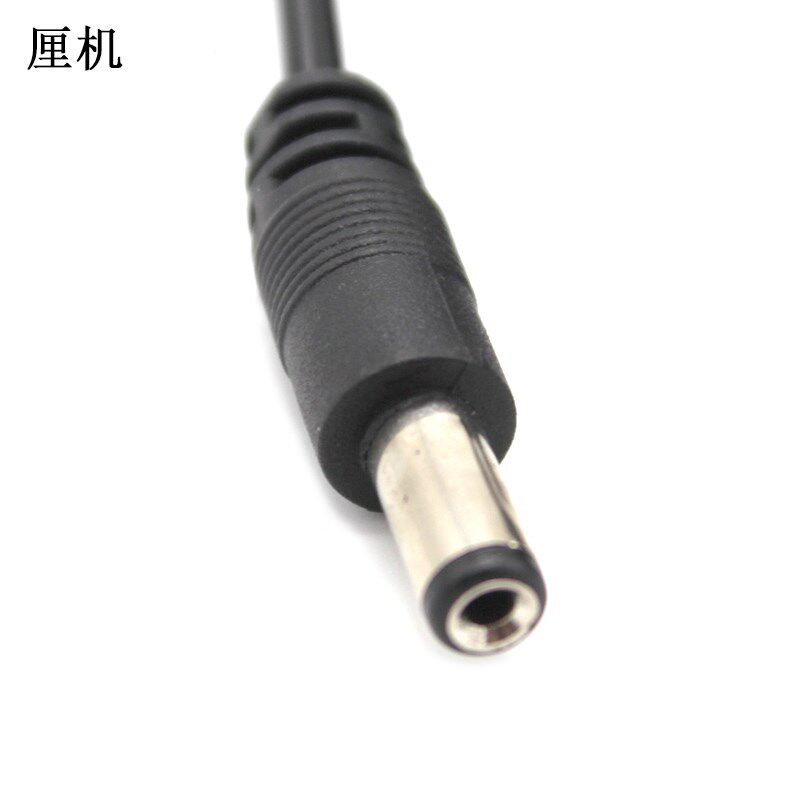 5号8节带盖带开关电池盒 DC2.1插接头带线串联12V玩具电源盒DIY