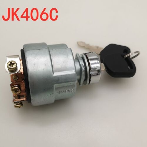 叉车启动开关JK406C电门开关合力JK411电源点火锁钥匙起动开关406