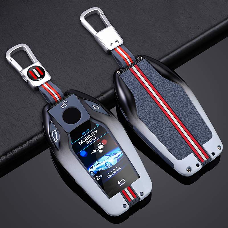 适用于宝马液晶屏钥匙套7系730li740新x5x3x7扣530Le车6系630GT壳