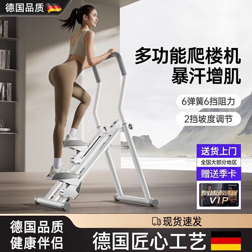 德国进口多功能爬楼机健身家用