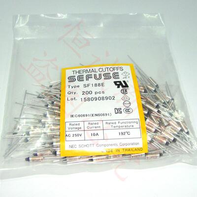 TF热保护121 99 172 192 240 216C 10A 250V 电饭煲锅温度保险丝