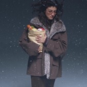 SoloForTwo可拆卸独立3pieces三穿毛领派克服 皮草拼接羽绒服外套