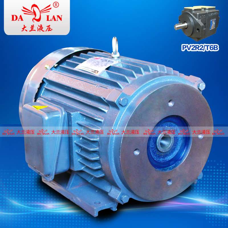 7.5HP九腾JIUTENG液压电机组 PV2R2油泵专用电机5.5KW7.5KW11KW