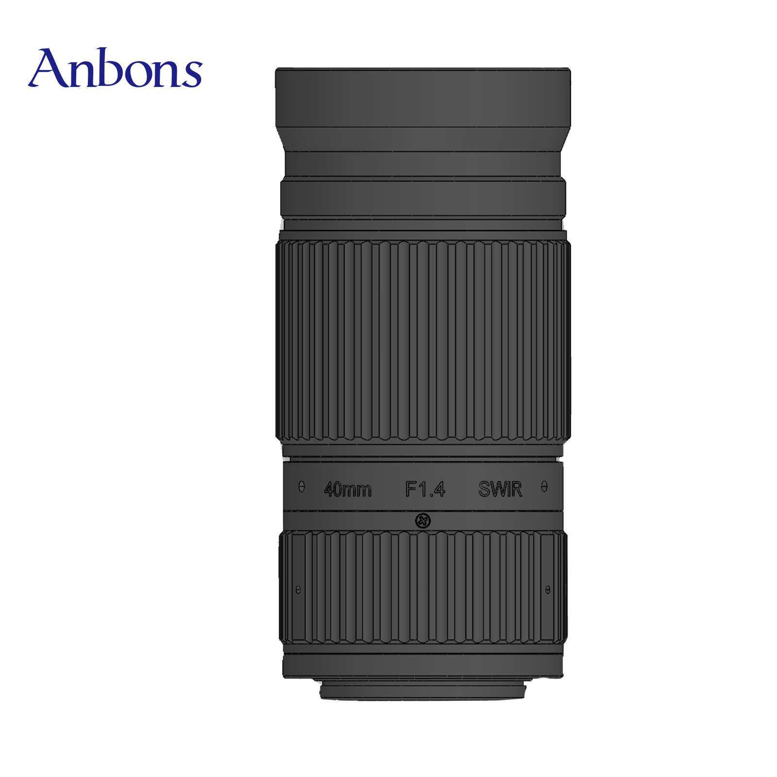 4K7UM短波红外SWIR光伏检测40mmF1.4线扫镜头M58工业高精度检测