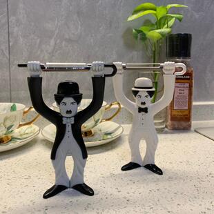 创意厨房用品卓别林水果削皮器个性搞笑蔬菜瓜果去皮刀欧美风摆件