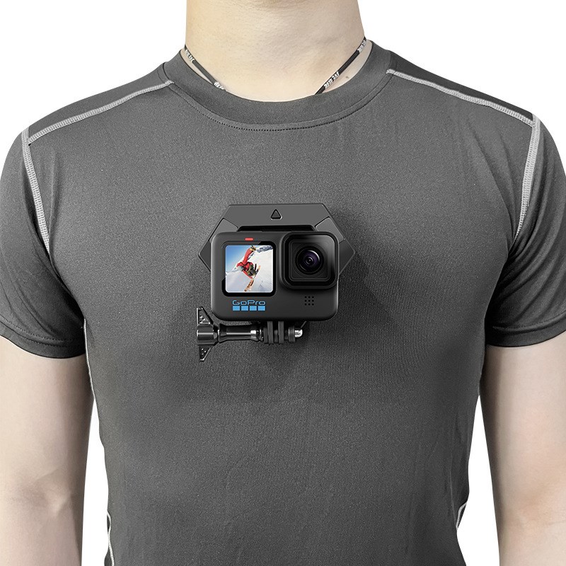 第一视角直播固定支架 铝合金GOPRO汽车拍摄底座运动相机磁吸支架